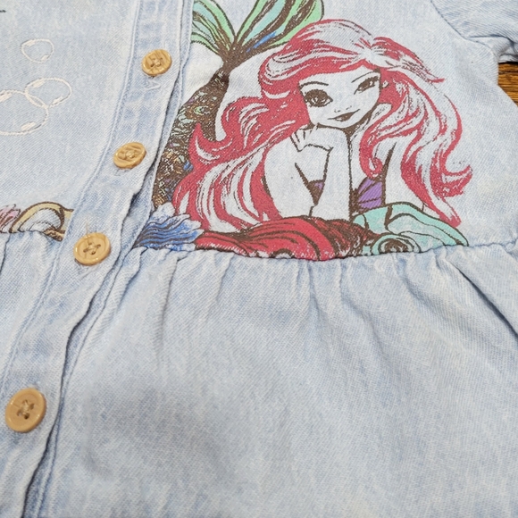 Disney Light Blue Ariel Dress with Ruffles - Picture 10 of 16